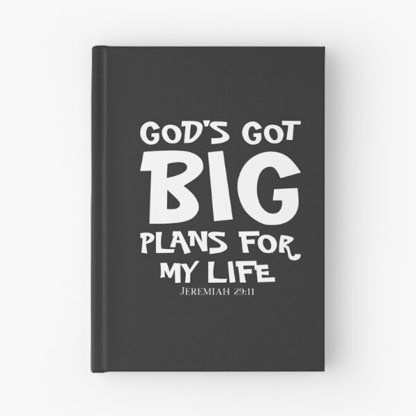 Item preview, Christian Design - God's Got Big Plans for My Life - Bible Verse, Jeremiah 29:11 designed and sold by simplydesignart.