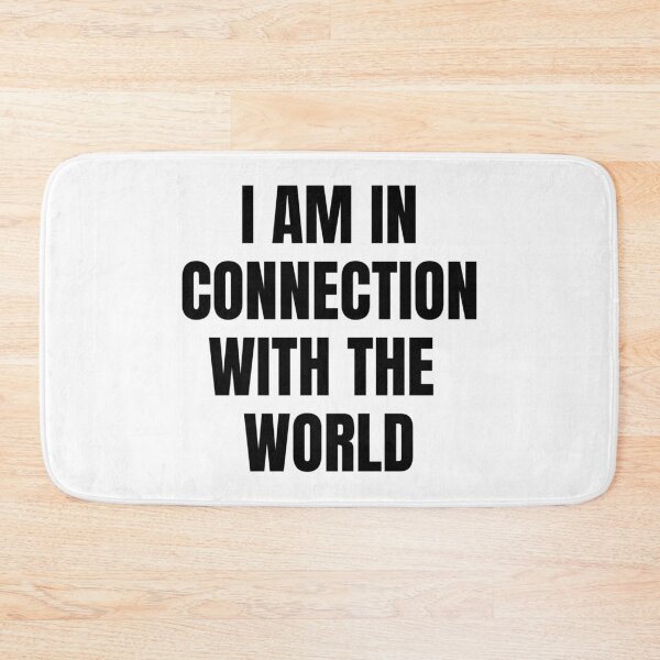 Item preview, I AM IN CONNECTION WITH THE WORLD designed and sold by iamxxx.