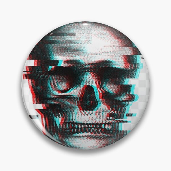 Item preview, Skull Glitch designed and sold by Teepocalypse.