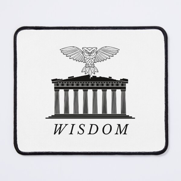 Item preview, The Athenian Owl- Wisdom Essential T-shirt Gift For Greek Mythology Lovers For Owls Lovers For Wisdom Lovers designed and sold by Harmonystore.