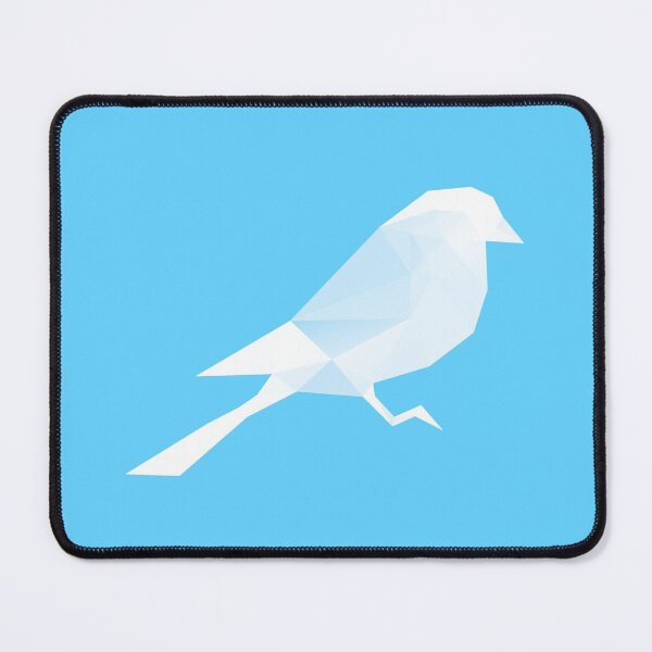 Item preview, Baby Blue Low Poly Bird designed and sold by Quilar.