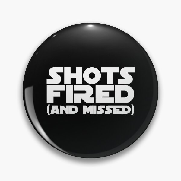 Item preview, Shots Fired (And Missed) designed and sold by The Cosmic Turtle.