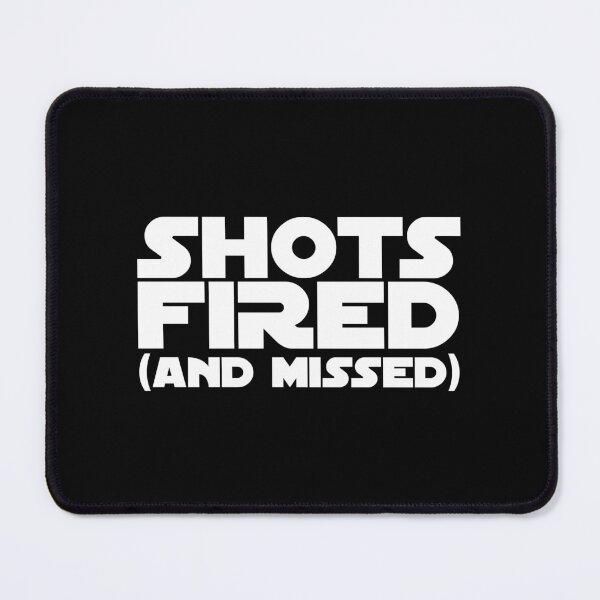 Item preview, Shots Fired (And Missed) designed and sold by The Cosmic Turtle.