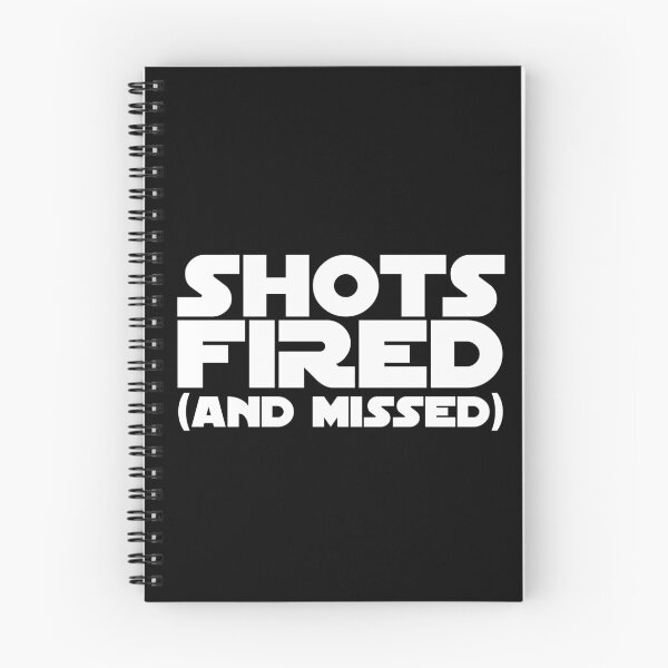 Item preview, Shots Fired (And Missed) designed and sold by The Cosmic Turtle.