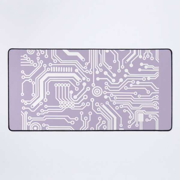 Item preview, lavender microchip hardware circuit design designed and sold by Giulia  Palazzo.