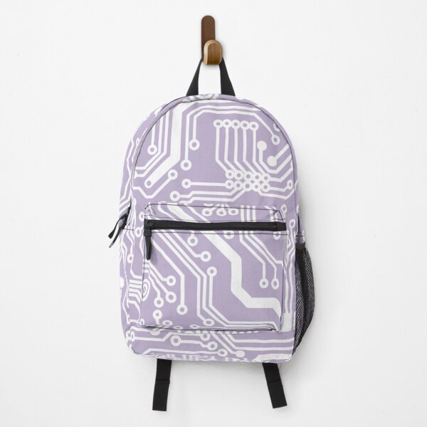 Item preview, lavender microchip hardware circuit design designed and sold by Giulia Palazzo.