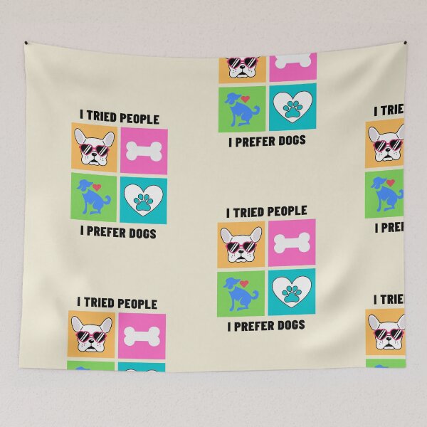 Item preview, I Tried People I Prefer Dogs  designed and sold by catchyology.