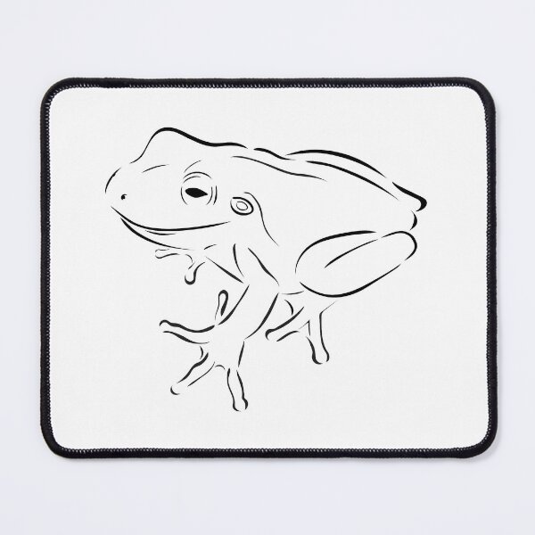 Item preview, White Tree Frog Stencil designed and sold by TokkiJess.
