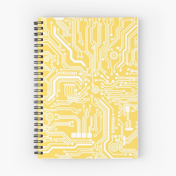 Item preview, Pale Yellow microchip hardware circuit design designed and sold by Giulia  Palazzo.