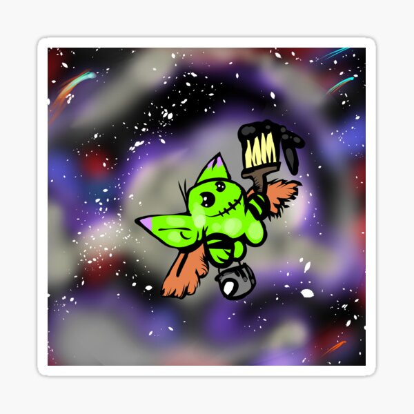 Painting Goblin Sticker