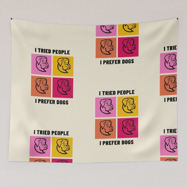 Item preview, I Tried People I Prefer Dogs  designed and sold by catchyology.