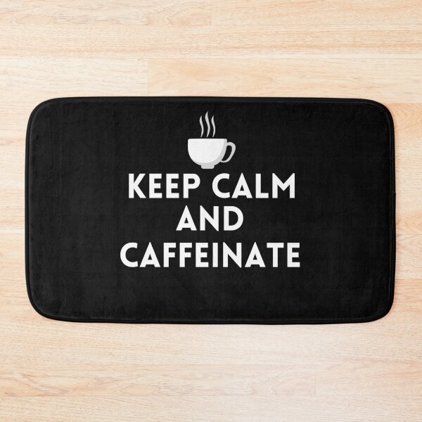 Item preview, Keep Calm and Caffeinate designed and sold by curlybubbles.