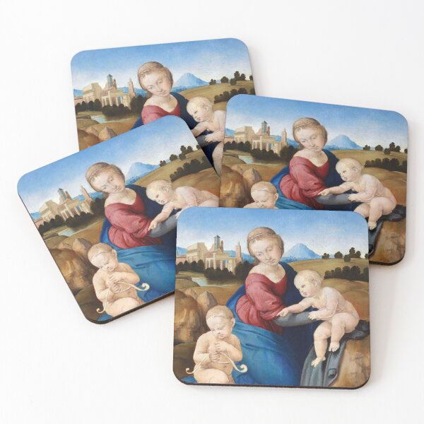 Item preview, Renaissance Art Raphael's Madonna and Child with the Infant Saint John (1508)  designed and sold by Designedbysm.