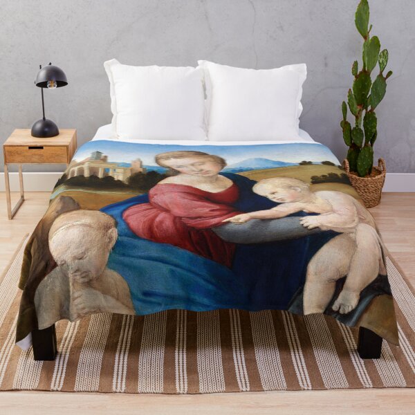 Item preview, Renaissance Art Raphael's Madonna and Child with the Infant Saint John (1508) designed and sold by Designedbysm.