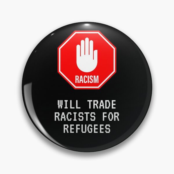Item preview, Copy of Copy of Copy of Copy of Copy of Copy of Will Trade Racists For Refugees designed and sold by andrii-ravskyi.