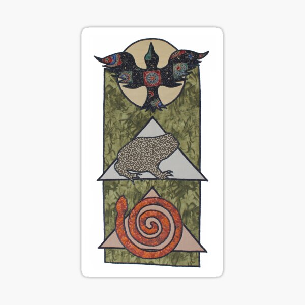 A Hedge-witches' Tapestry Sticker