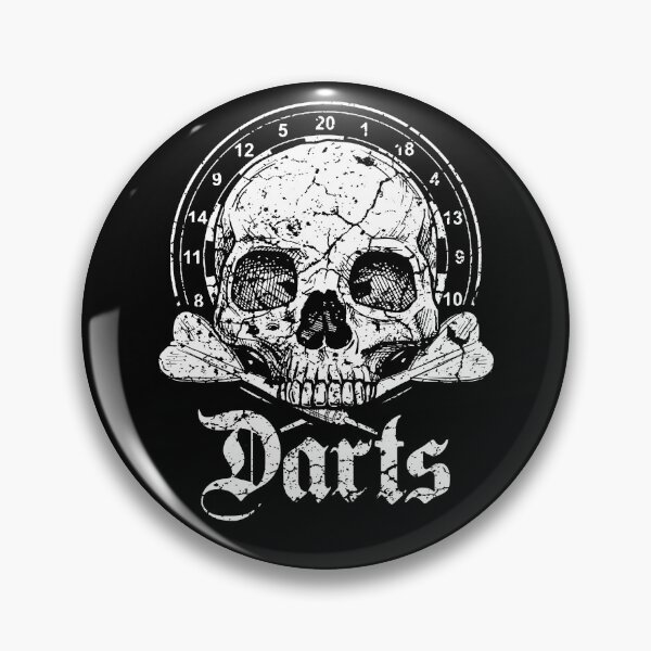 Item preview, Darts skull designed and sold by Mila1946.