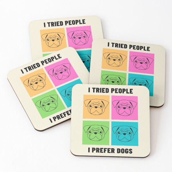 Item preview, I Tried People I Prefer Dogs  designed and sold by catchyology.