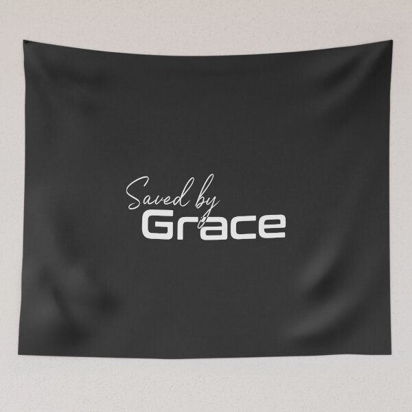 Item preview, Christian Design - Saved by Grace Minimal Graphic designed and sold by simplydesignart.