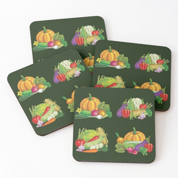 Item preview, Collection Of Assorted Vegetables designed and sold by Alicia Chee.