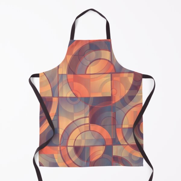 Item preview, Abstract Orange Blue Circles designed and sold by livianasgifts.