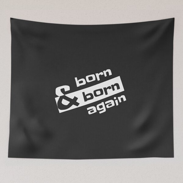 Item preview, Christian Design - Born and Born Again designed and sold by simplydesignart.