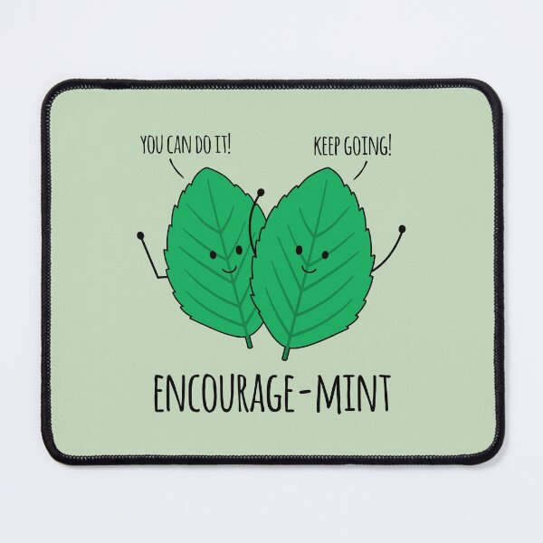 Item preview, Encourage-Mint Funny Mint designed and sold by keeleypost.