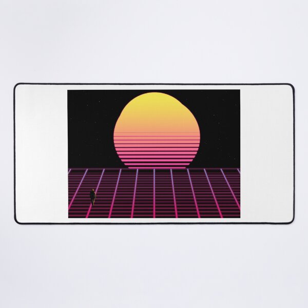 follow the sun Desk Mat
