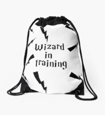 Wizard in training Drawstring Bag