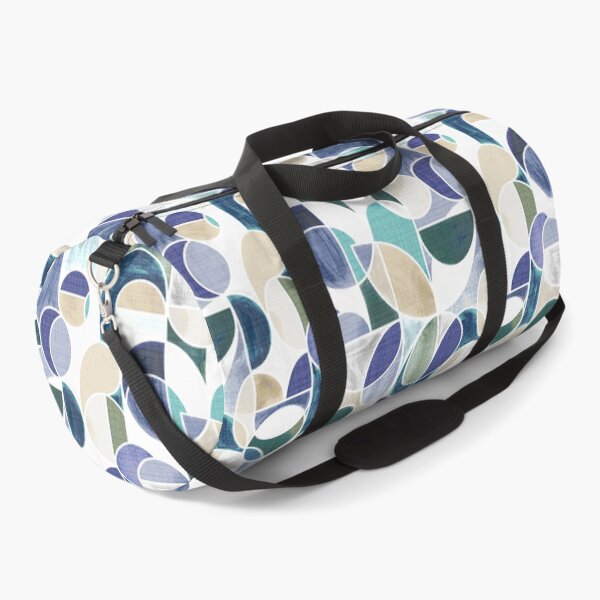 Item preview, Paint Washed Modern Geometric - Cold Colors designed and sold by TigaTiga.