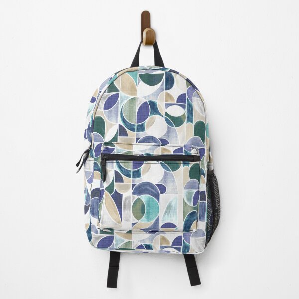 Item preview, Paint Washed Modern Geometric - Cold Colors  designed and sold by TigaTiga.