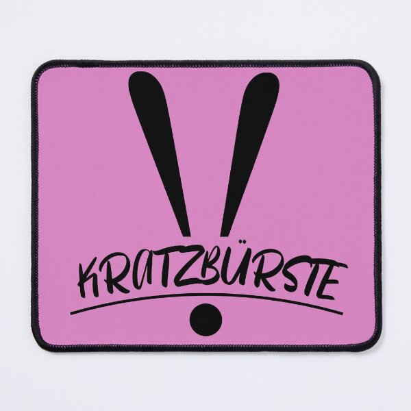 Item preview, Scratch brush stubborn troublemaker - funny German nicknames designed and sold by MadandMean.
