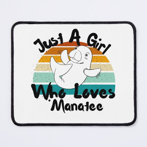 Item preview, Just A Girl Who Loves Manatee Funny And Adorable Animal designed and sold by Onewivnacher.