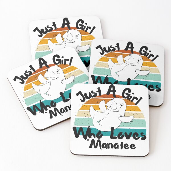 Item preview, Just A Girl Who Loves Manatee Funny And Adorable Animal designed and sold by Onewivnacher.