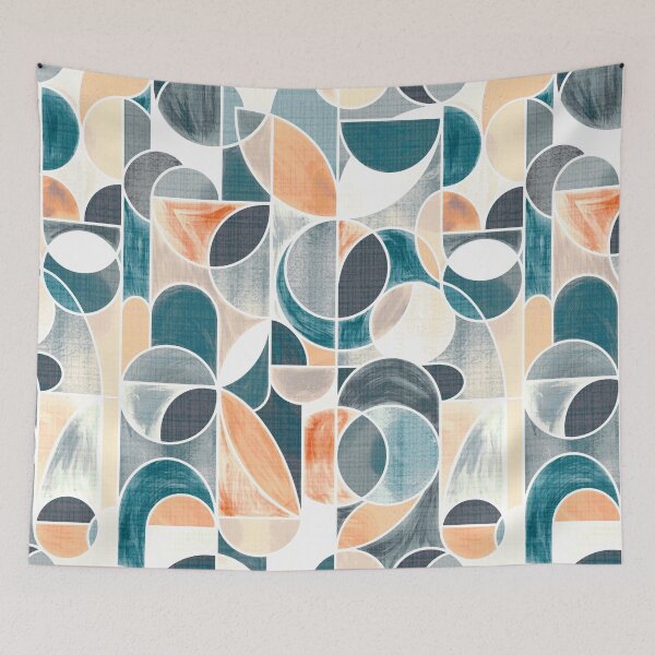 Item preview, Paint Washed Modern Geometric designed and sold by TigaTiga.