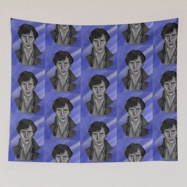 Item preview, Benedict Cumberbatch inspired digital artwork designed and sold by BlueBoarCrafts.