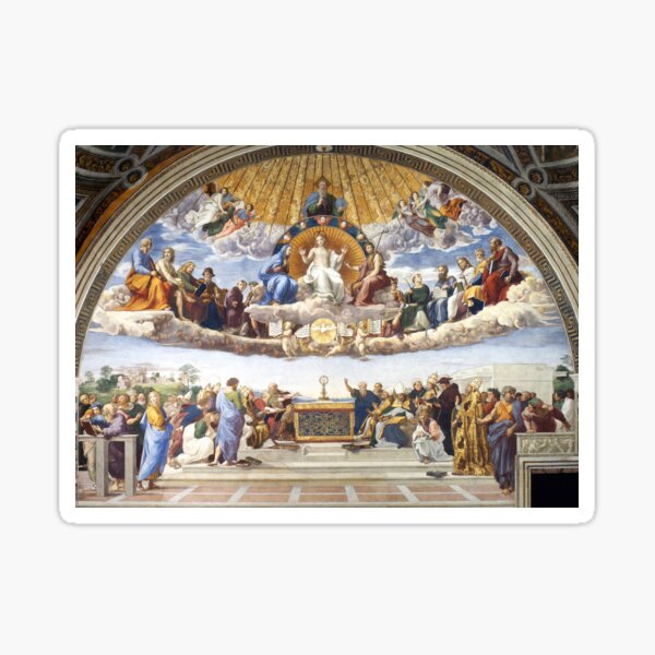 Item preview, Renaissance Art Raphael's Disputation of the Holy Sacrament (ca. 1509–1510)  designed and sold by Designedbysm.