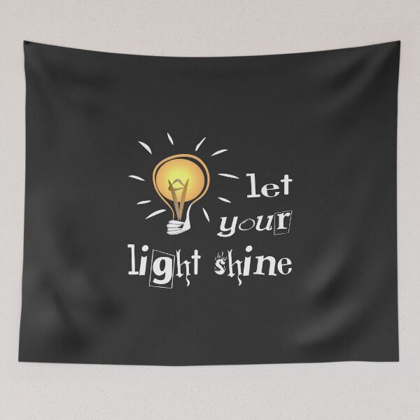 Item preview, Christian Design - Let Your Light Shine designed and sold by simplydesignart.