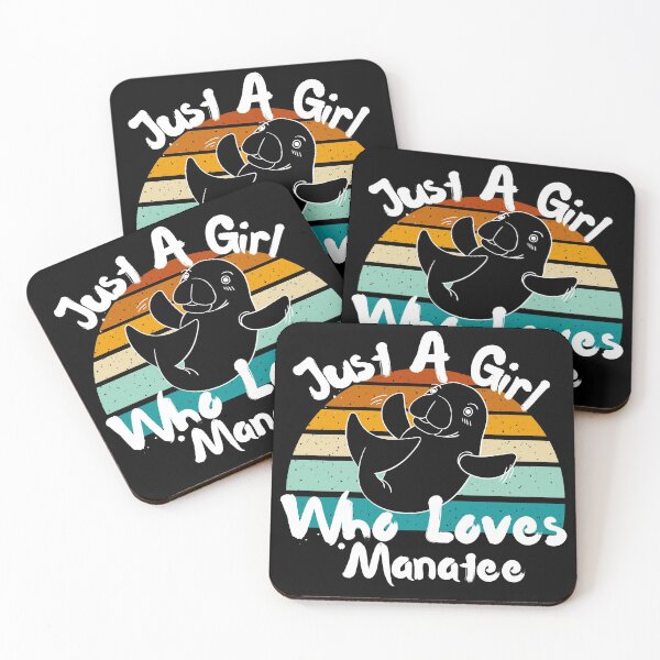 Item preview, Just A Girl Who Loves Manatee Funny And Adorable Animal designed and sold by Onewivnacher.