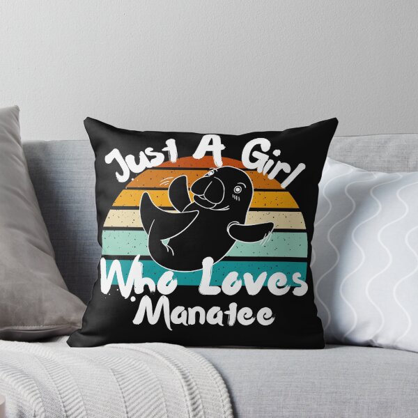 Item preview, Just A Girl Who Loves Manatee Funny And Adorable Animal designed and sold by Onewivnacher.