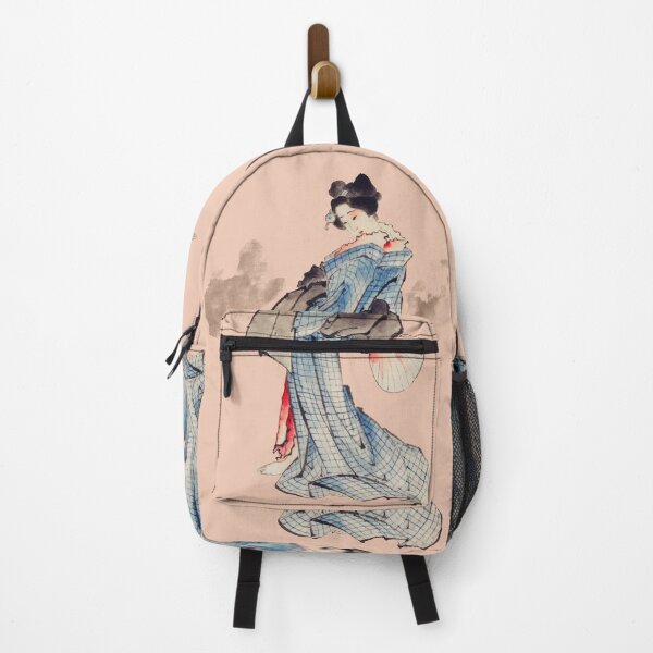 Item preview, Japanese woman in kimono by Katsushika Hokusai designed and sold by gizmut.