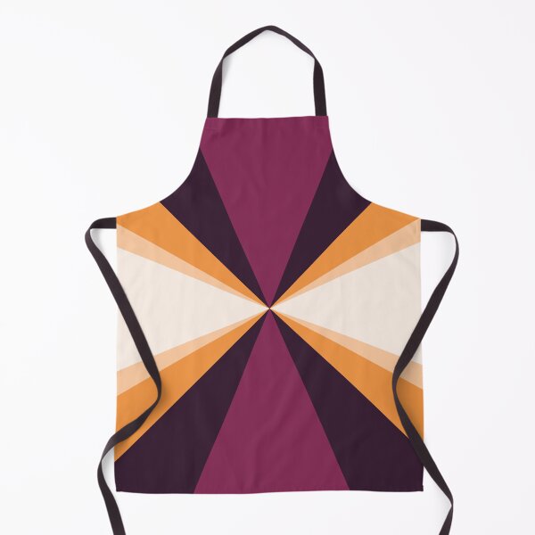 Item preview, Retro Inspired Yellow Purple Line Pattern designed and sold by bubblyshades.