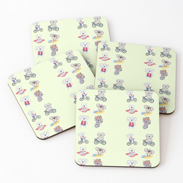 Item preview, The iconic australian koala Set Pack -kawaii cute koala enjoying life designed and sold by Red-ElYoubi.