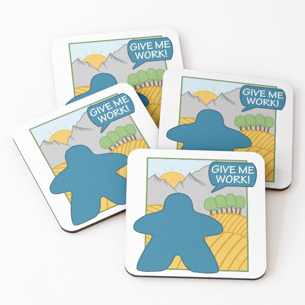 Item preview, Funny Euro Game Blue Meeple designed and sold by Milizabeth.