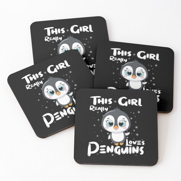 Item preview, This Girl Really Loves Penguins Gift Penguin designed and sold by kandelal.