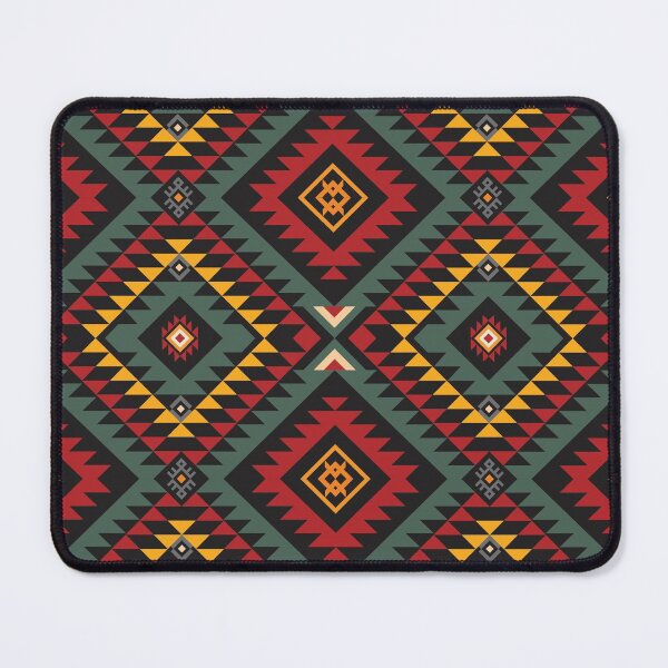 Item preview, colorful ethnic geometric pattern designed and sold by GeomePattern.