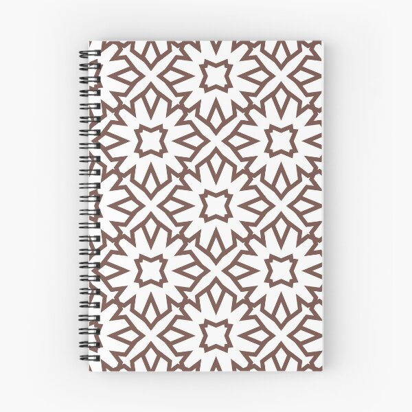 Item preview, Brown and White Minimal Line Art Pattern 5 Flower 2021-2022 Trending Color - Colour- Shade- Hue Pantone Root Beer 19-1228 designed and sold by ColorOfTheYears.