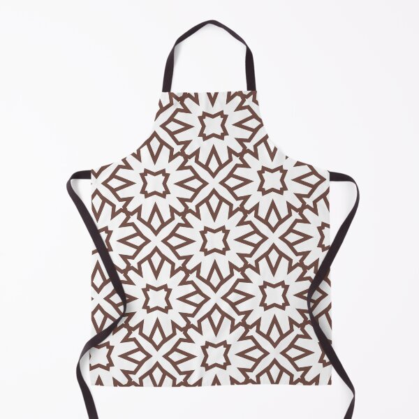 Item preview, Brown and White Minimal Line Art Pattern 5 Flower 2021-2022 Trending Color - Colour- Shade- Hue Pantone Root Beer 19-1228 designed and sold by ColorOfTheYears.