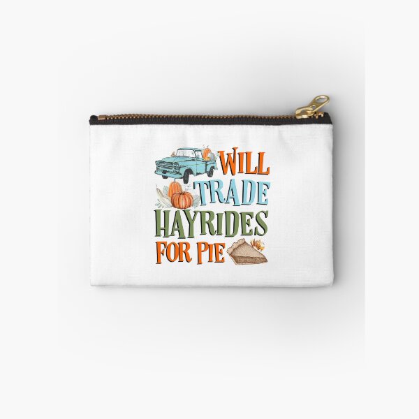 Item preview, Will Trade Hayrides For Pie , I Love Fall Yall designed and sold by MJDezigns.