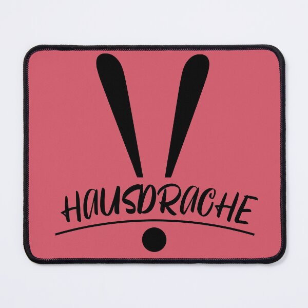 Item preview, Hausdrache Deutsch Deluxe - incredibly sweet gifts - funny designed and sold by MadandMean.